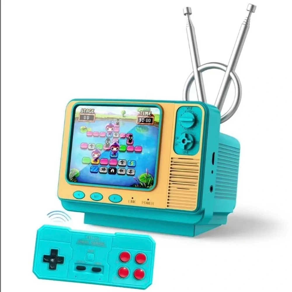 Adidas Retro Console - Teal and Gold